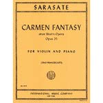 Carmen Fantasy, op. 25 for violin and piano; Pablo de Sarasate (International)