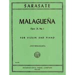 Malaguena, Op. 21, No. 1, violin (Spanish Dances); Pablo de Sarasate (International)