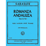 Romanza Andaluza, Op. 22, No. 1, violin (Spanish Dances); Pablo de Sarasate (International)