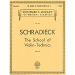 School of Violin Techniques, Book 2; Henry Schradieck (G. Schirmer)