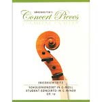 Pupil's Concerto No. 3 in G Minor, Op. 12, violin/piano; Friedrich Seitz (Barenreiter Verlag)