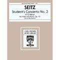 Pupil's Concerto No. 3 in G Minor, Op. 12, violin/piano; Friedrich Seitz (Carl Fischer)