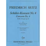 Pupil's Concerto No. 4 in D Major, Op. 15, violin and piano; Friedrich Seitz (Editio Butorac - Munchen)