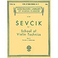School of Violin Technics, Op. 1, Part 4, violin; Otakar Sevcik (G. Schirmer)