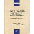French Sonatas for Violin and Piano, volume 1; Various (Durand et Cie)