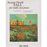 Four Seasons, op. 8, no. 3 "Autumn" violin and piano; Antonio Vivaldi (Ricordi)