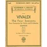 The Four Seasons, complete, for violin and piano; Antonio Vivaldi (G. Schirmer)