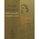 Two Characteristic Mazurkas, op. 19 for for violin and piano; Henryk Wieniawski (Polskie Wydawnictwo Muzyczne)