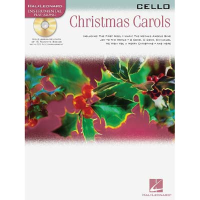 Christmas Carols for Cello, book with online audio access (Hal Leonard)