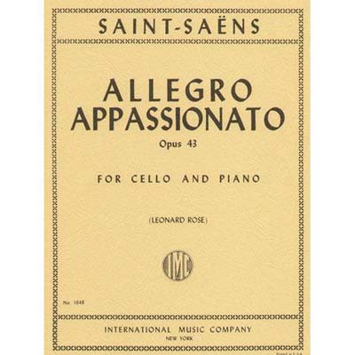 Allegro Appassionato, op. 43, cello and piano (Rose); Camille Saint-Saens (International)