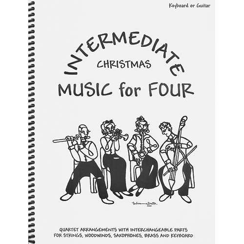 Intermediate Music for Four, Christmas, piano accompaniment (Last Resort)