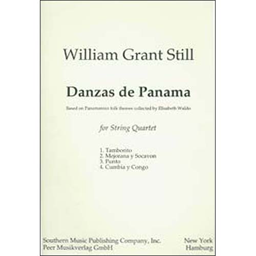 Danzas de Panama for string quartet (parts); William Grant Still