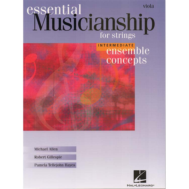 Essential Musicianship for Strings Intermediate Ensemble Concepts - Viola (Hal Leonard)