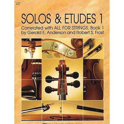 All for Strings Solos & Etudes, book 1, viola; Anderson (Kjos)