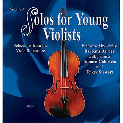 Solos for Young Violists, CD 3; Barbara Barber (Summy)