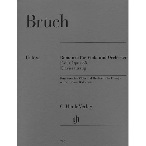 Romance, op.85, viola (urtext); Bruch (Hen)
