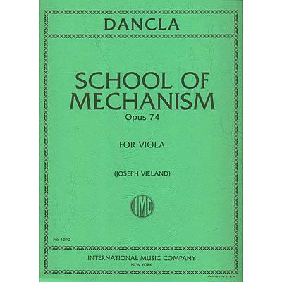 School of Mechanism, op.74, Viola; Dancla (Int)