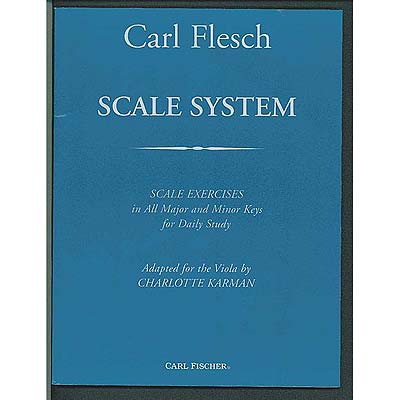 Scale System, Viola; Carl Flesch (Carl Fischer)
