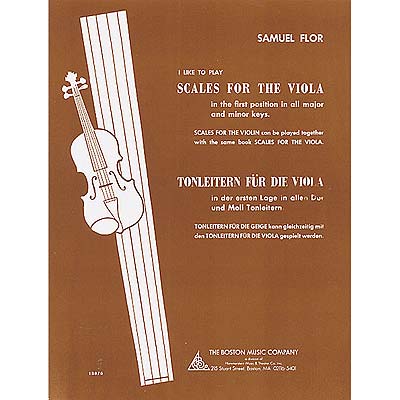 I Like to Play Scales for the Viola; Samuel Flor (Boston Music Co.)