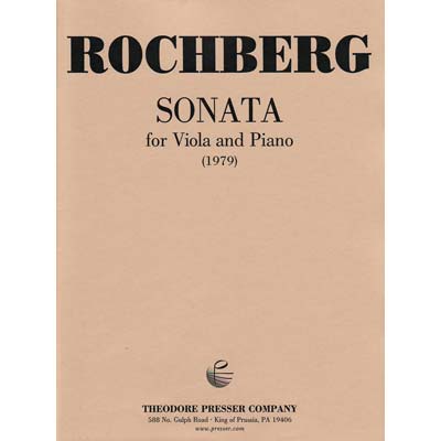 Sonata (1979) for Viola and Piano; Rochberg (TP)