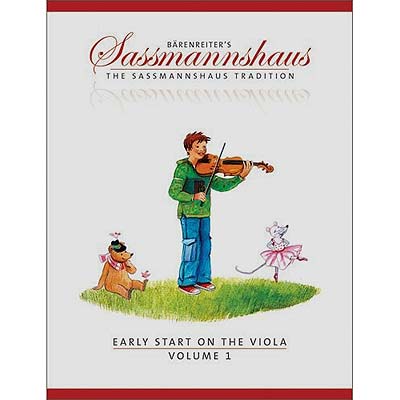 Early Start on the Viola, volume 1; Sassmannshaus (Bar)