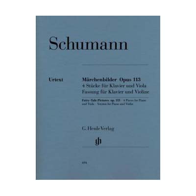 Fairy-Tales, op.113, Viola (urtext) ;Schumann (Hen)