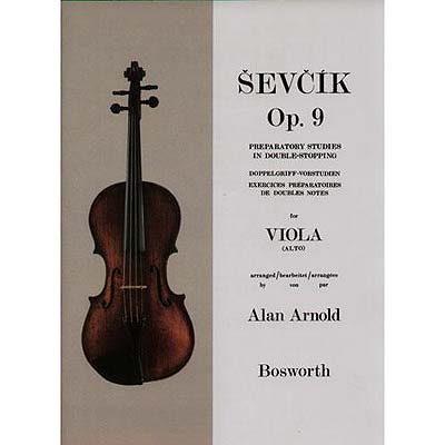 Preparatory Exercises in Double Stops, opus 9 for viola; Otakar Sevcik (Bosworth)