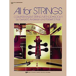 All for Strings, Book 1/ piano accompaniment (violin/viola/cello/bass); Anderson/Frost (Neil A. Kjos)