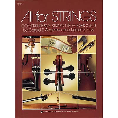 All for Strings, Book 3, for violin; Anderson/Frost (Neil A. Kjos)