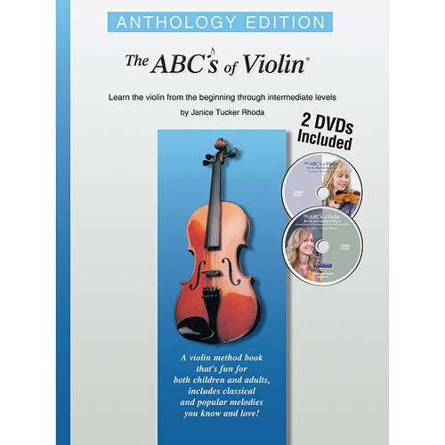 ABCs of Violin, Anthology Edition, Books 1 & 2, with DVDs; Janice Tucker Rhoda (Carl Fischer)