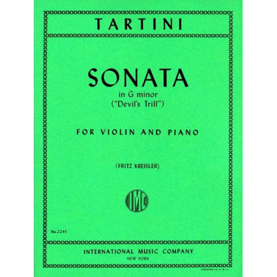 Sonata in G Minor "Devil's Trill' (Kreisler); Giuseppe Tartini (International)