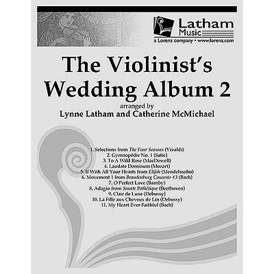 Violinist's Wedding Album 2, with piano (Latham Music)