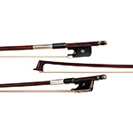 Horst John nickel-mounted Ipê viola bow