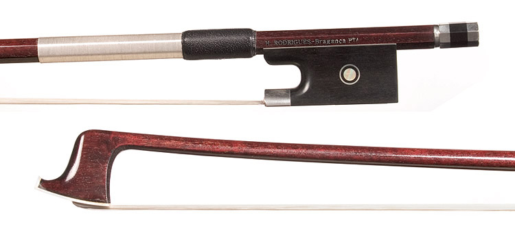 3/4 Arcos Brasil nickel-mounted violin bow